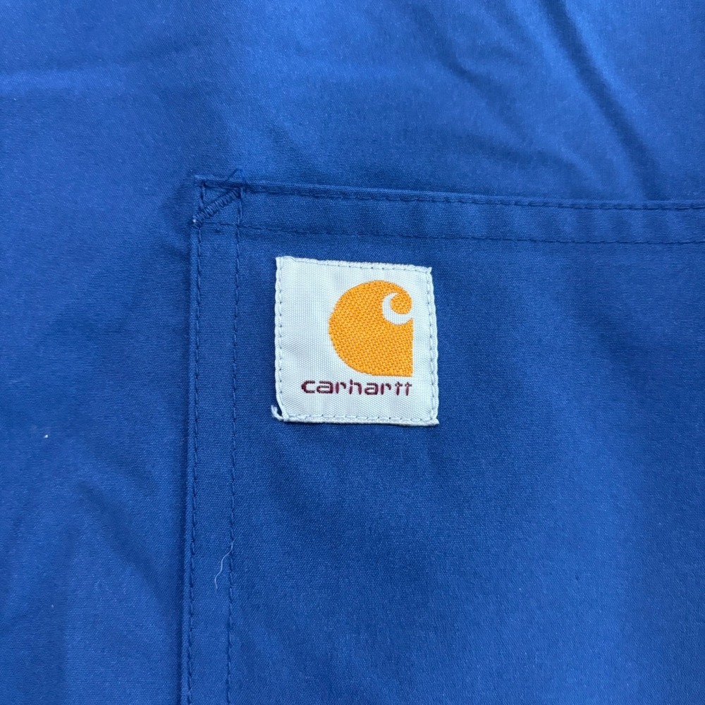 Carhartt Liberty V-Neck Scrub Top Navy Blue HCA Florida Healthcare Women S - Picture 7 of 13